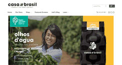 Desktop Screenshot of casabrasilcoffees.com